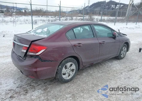 2013 Honda Civic Lx from USA, damaged, VIN 19XFB2F52DE282304